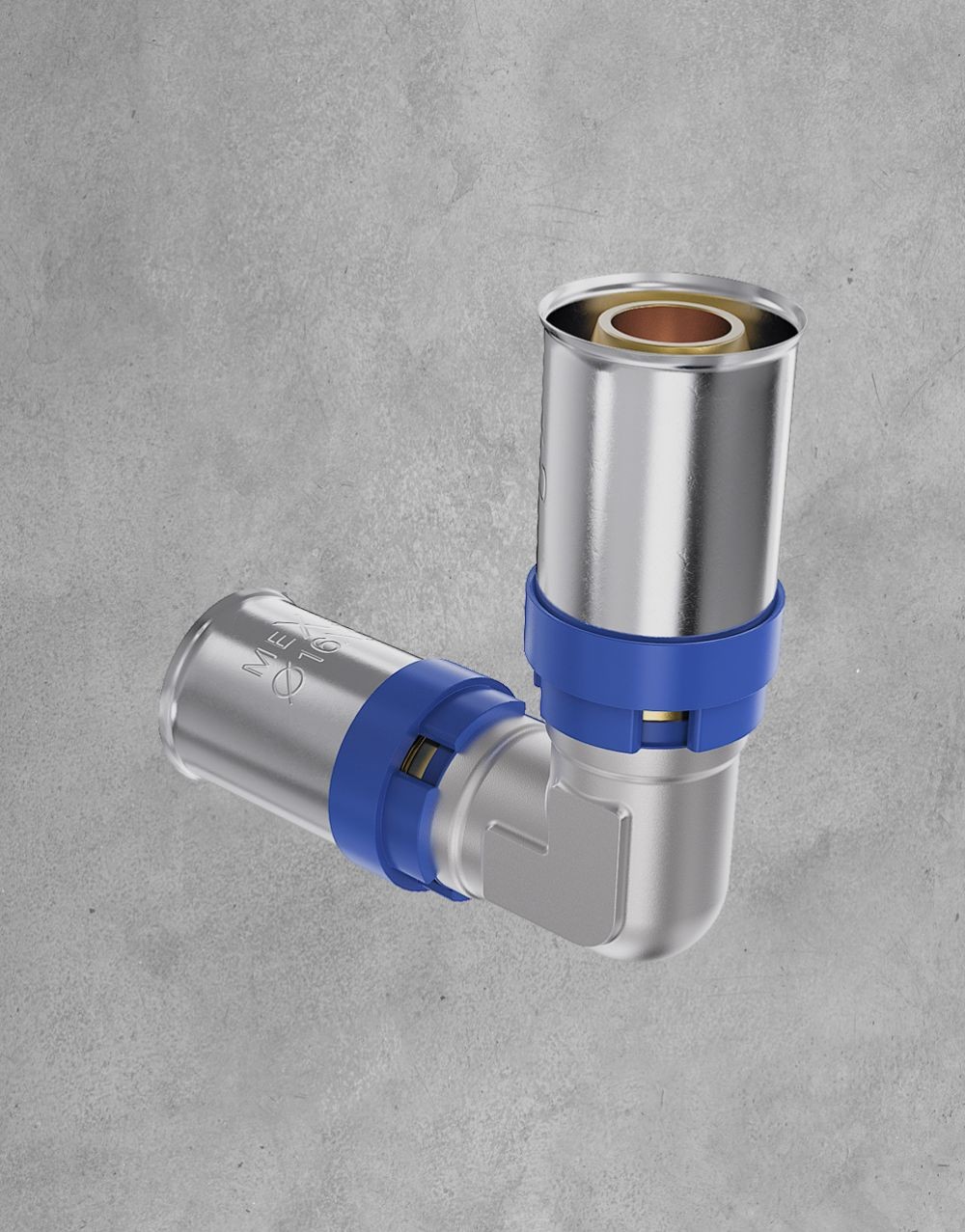 PEX-puristusliittimet