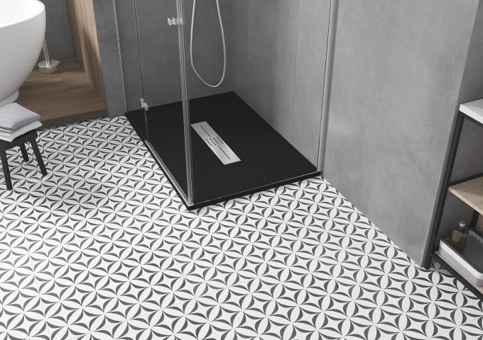 nowoczesne brodziki prostokątne