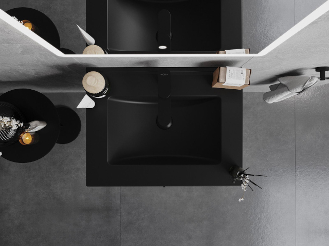 Seinäkaappi pesualtaalla Mexen