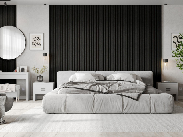 Mustan väriset lamellit