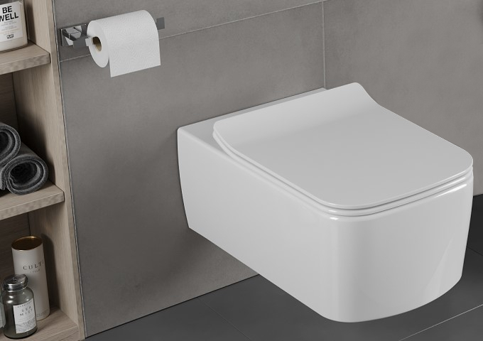 miska wc oraz deska wolnoopadająca