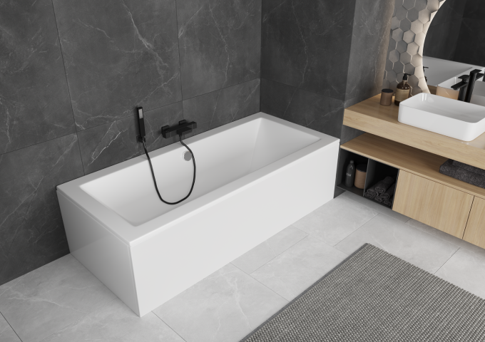 wanna w małej łazience