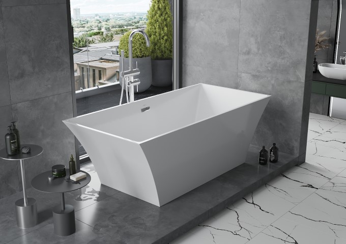 wanna wolnostojąca prostokątna