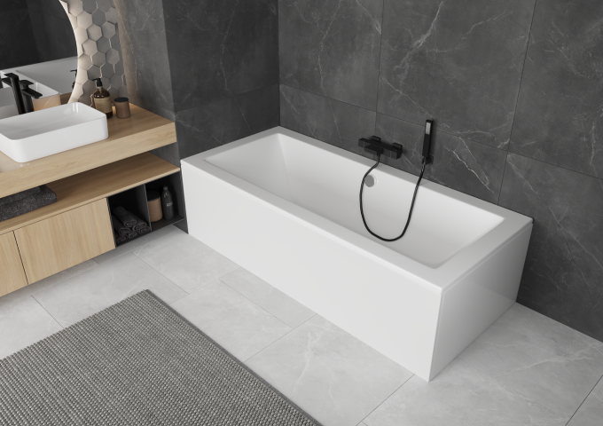 zestaw baterii łazienkowych