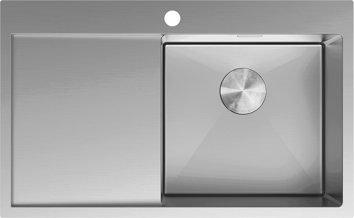 Inox-teräksinen liesitaso