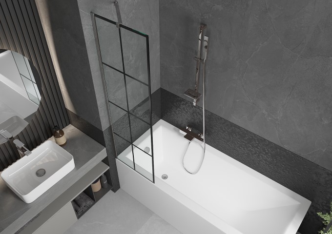 Taitettavat ammeen suojat mustat