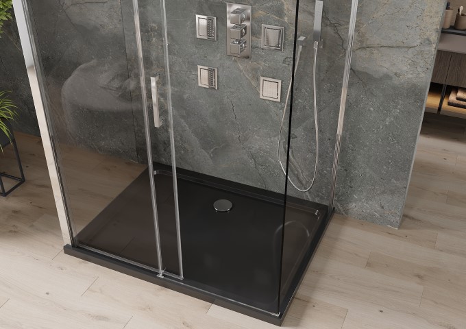 Seinään asennettavat kylpyammejärjestelmät sivusuuttimilla