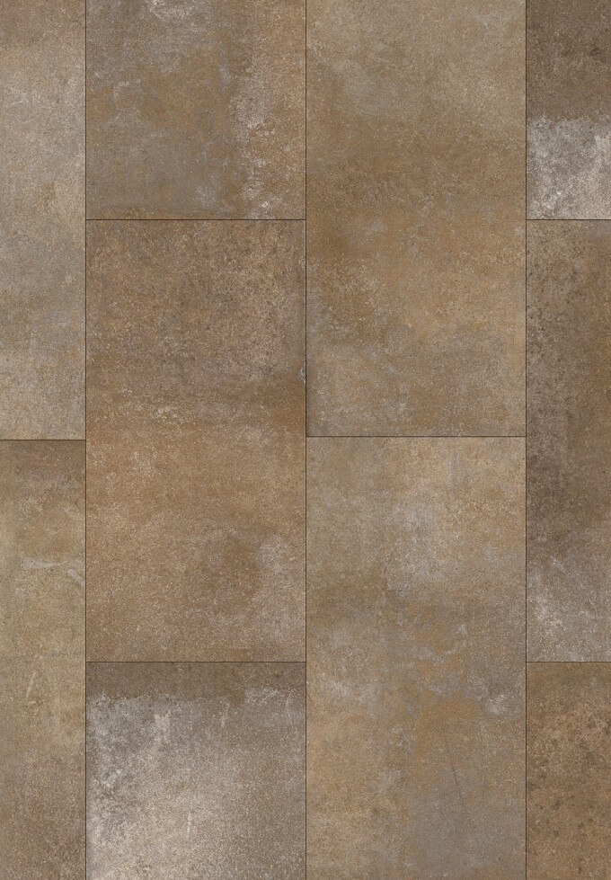 Mexen Silver Brown vinyylilattiat, jotka jäljittelevät tiiltä