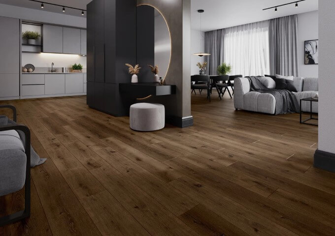 Mexen Strasburg ruskeat vinyylipaneelit