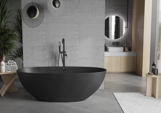 Vapaasti seisovat soikeat ammeet