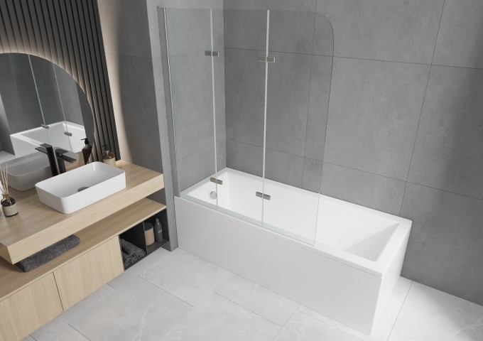 Liikkuvat kylpyammeen lasit