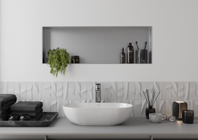 Tasoon asennettavat pesualtaat 80 cm