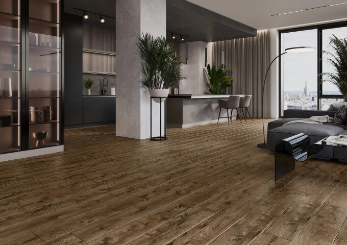 Mexen Orange Beach vinyylipaneelit pähkinä