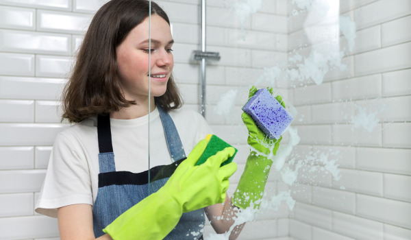 Kuinka puhdistaa suihkuseinä?