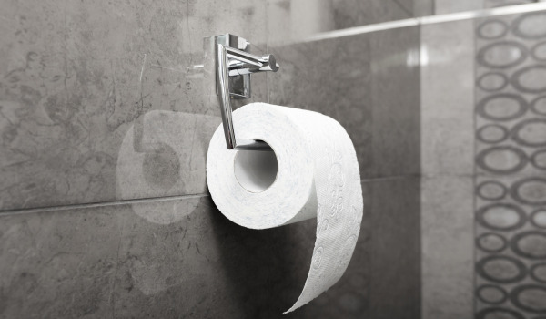 Kuinka asentaa wc-paperiteline hyllyllä?