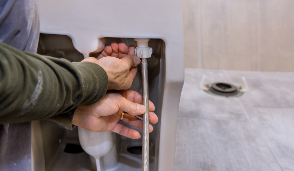 Kuinka asentaa piilotettu WC-kehys?