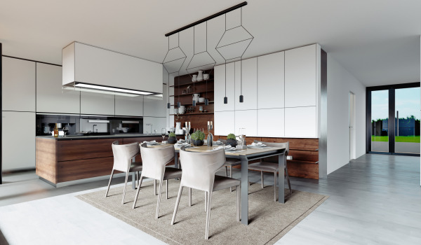 Keittiökaapit kattoon asti ja korkeat kaapit - milloin ne toimivat?