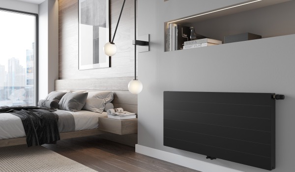 Koristeellinen sileäpintainen paneelilämmitin