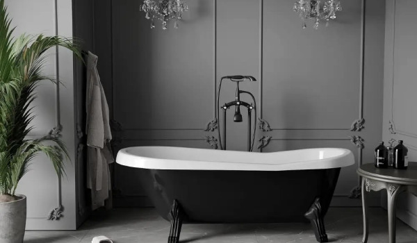 Retro-kylpyhuone inspiraatioita ja miten se järjestetään? Ideoita ja neuvoja tyylikästä tilaa varten